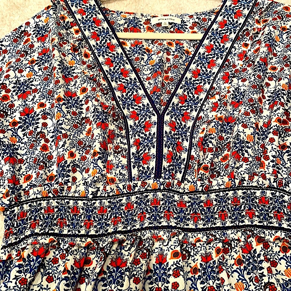 Swedish folk pattern dress. Sound of music vibes✨